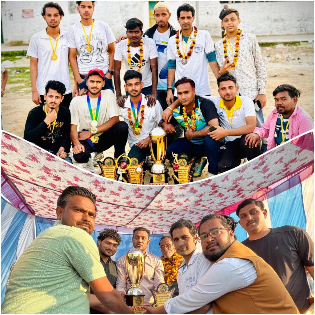 हज हाउस ग्राउंड पर आयोजित क्रिकेट प्रतियोगिता मिनी एसपीएल सीजन 2 के फ़ाइनल मुक़ाबले में पीरान कलियर की टीम ने महमूदपुर की टीम को किया पराजित
